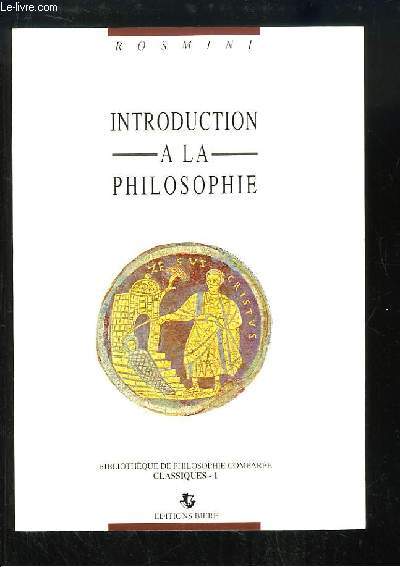 Introduction  la Philosophie.