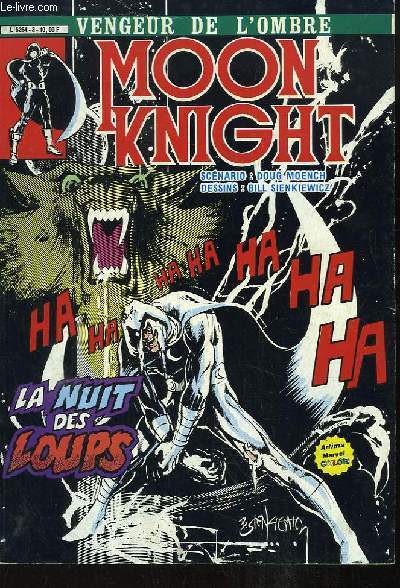 Moon Knight, vengeur de l'ombre N3 : La nuit des loups.