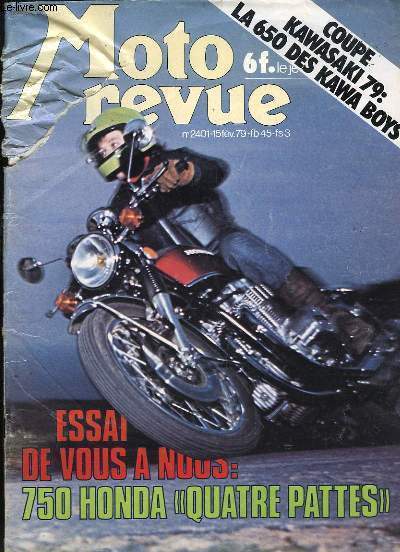 Moto Revue, N2401, 66e anne : Essai de la Honda 