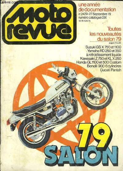 Moto Revue, N2429, numro catalogue : Toutes les nouveauts du salon 79 - Suzuki GS 1100, la nouvelle 