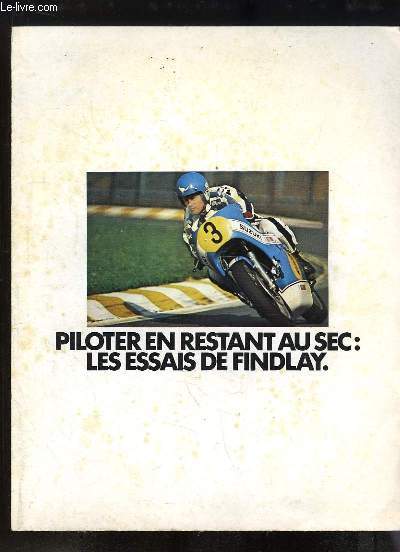 Brochure Monomod, d'une combinaison de conduite de moto.