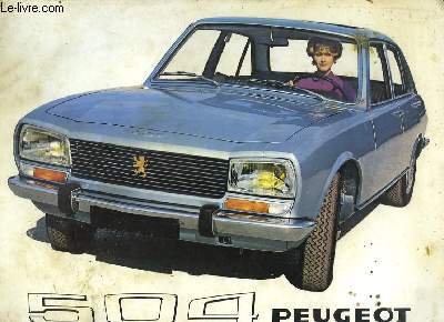 Notice technique de la Peugeot 504