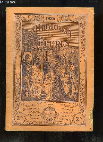 Almanach du Plerin, 1934
