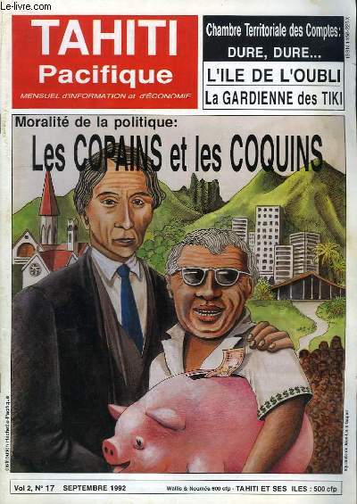 Tahiti Pacifique, N17 - Volume 2 : Les Copains et les coquins - L'le de l'oubli - La gardienne des Tiki ...