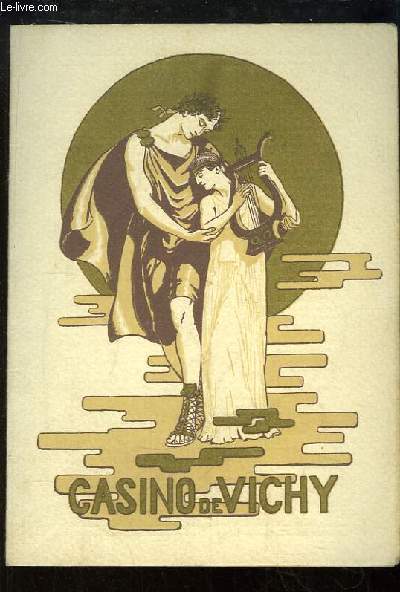Programme du Casino de Vichy, le jeudi 19 aot : Parsifal, drame sacr en 3 actes et 7 tableaux, de R. Wagner.