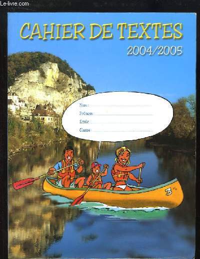 Cahier de Textes 2004 / 2005