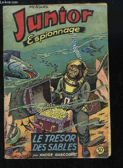 Junior Espionnage N31 : Le Trsor des Sables.