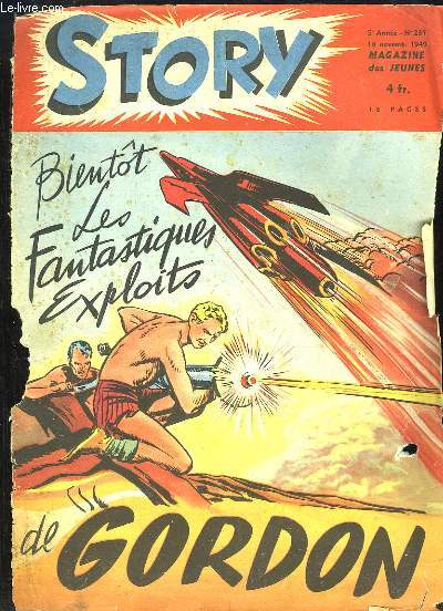 Story N231 - 5e anne : Bientt les Fantastiques Exploits de Gordon.