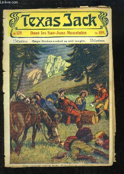 Texas Jack, la Terreur des Indiens - N159 : Dans les San-Juan Mountains