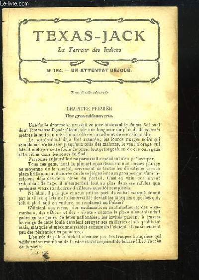 Texas Jack, la Terreur des Indiens - N164 : Un attentat djou