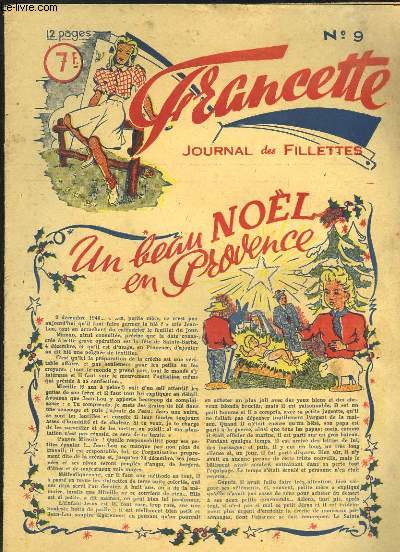 Francette, Journal des Fillettes, N9 : Un beau Nol e Provence