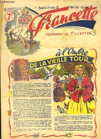Francette, Journal des Fillettes, N15 : A l'ombre de la vieille Tour