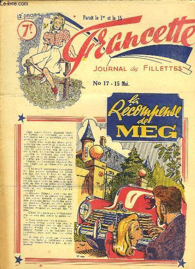 Francette, Journal des Fillettes, N17 : La Rcompense de Meg