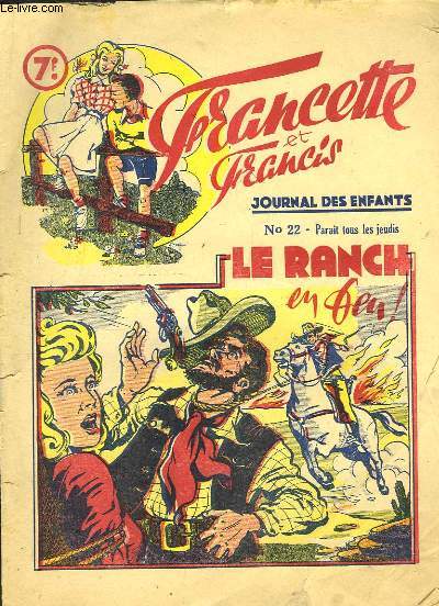 Francette et Francis, N22 : Le Ranch en Feu