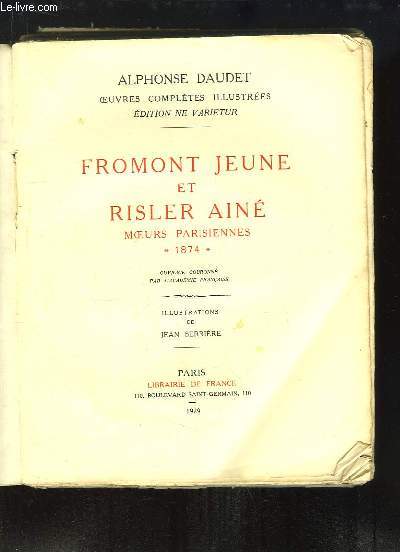 Fromont Jeune et Risler ain, moeurs parisiennes, 1874.