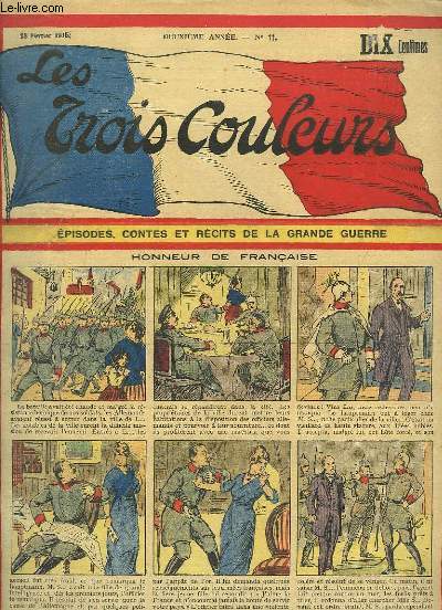 Les Trois Couleurs, N11 - 2e anne : Honneur de France