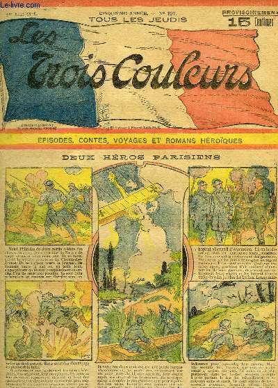 Les Trois Couleurs, N191 - 5e anne : Deux hros parisiens - Au bord du Gouffre