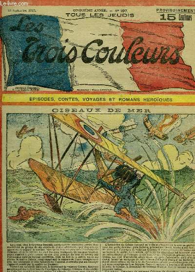 Les Trois Couleurs, N197 - 5e anne : Oiseaux de Mer - Les Coureurs de Brousse