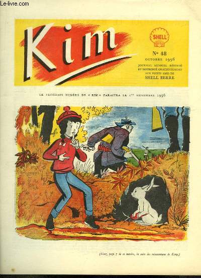 Kim N48 : Kim explique le Basket-Ball  Kimy, par BOULENGER et PYROL - La Terre et son Ecorce