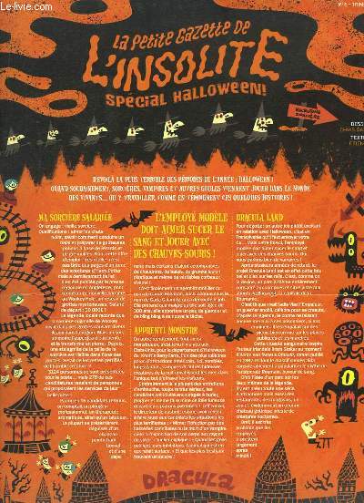 La Petite Gazette de l'Insolite N6 : Spcial Halloween
