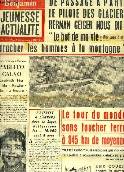 Benjamin, Jeunesse actualit - N217 : Contre le Mur du Son, par BRUNEAU ...