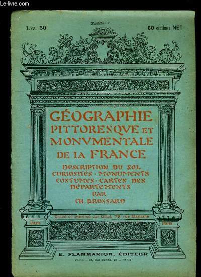 Gographie Pittoresque et Monumentale de la France, Livraison 50 : Morbihan, 1re partie (Vannes, Hennebont, Pontivy, Le Faouet)