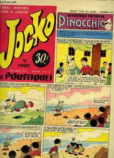 Jocko et Poustiquet N64 : Les Flottes de l'Or, de DIXE illustr par DIMPRE ...