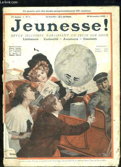 Jeunesse ! N1 - 1re anne : La vie d'un Cireur de Bottes, par KID - La Journe de Mlle Chrysanthme - Le Patinage - Les coulisses des Grands Cirques, de WATIN ...