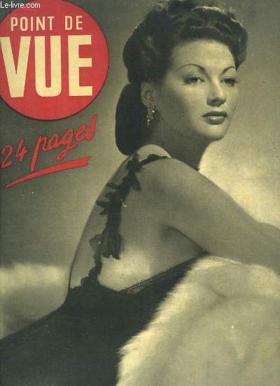 Point de Vue N88 : Yvonne de Carlo, la star qui monte - Une Interview de Charlie CHAPLIN - Le 