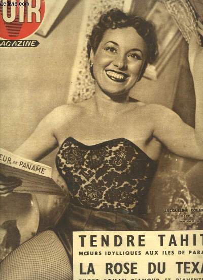 Voir Magazine, n399 - 9e anne : Jacqueline Roland - Tendre Tahiti, moeurs idylliques aux les de Paradis - La rose du Texas, photo-roman - Rubans, arquebuses et vlocipdes - Les Mahous concurrencent les Vahins -