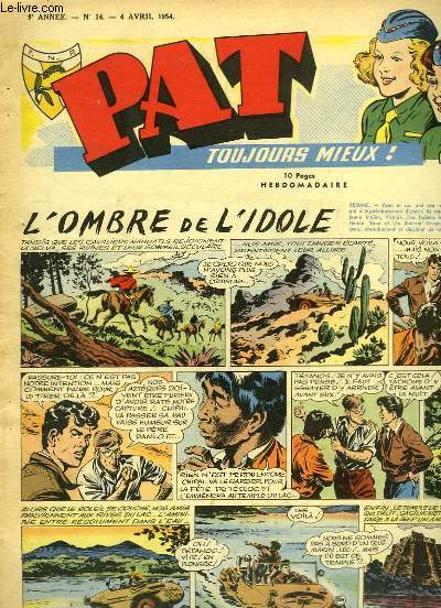 Pat N14 - 9e anne : Ligny joue la passion - Sir Edmund Hillary et A. Gregory nous parlent de la conqute de l'Everest - L'hrosme d'une htesse de l'air