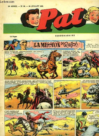 Pat N30 - 10e anne : Ne vous arrachez-vous les cheveux - Le vieux portrait, nouvelle d'Yves DUVAL