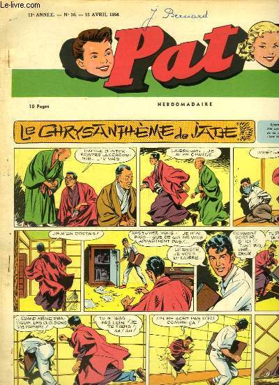 Pat N16 - 11e anne : Un conseil de Frison-Roche - Coeur de Lionne