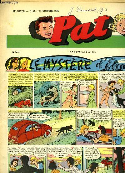 Pat N43 - 11e anne : J'ai vu construire un navire, par Franz YERNAUX - Le