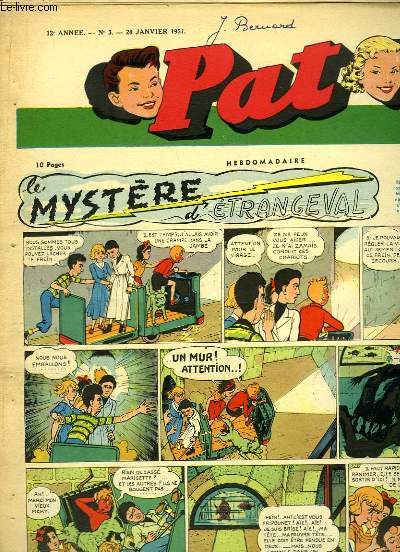 Pat N3 - 12e anne : Le Djinn - Le Radar - Les Indiens ne sont pas des indiens ... et les Peaux-Rouges n'ont pas la peau rouge -Sainte Agns