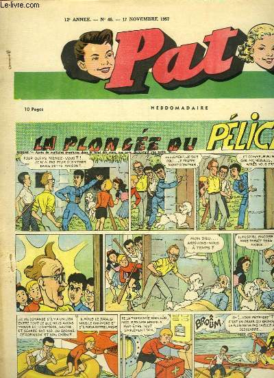 Pat N46 - 12e anne : L'Homme - Une station mtorologique - Le dner du Requin ...