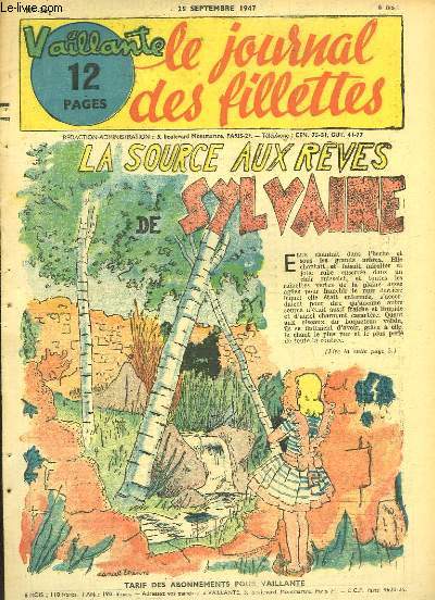 Vaillante, le journal des fillettes N36 : La source aux rves de Sylvaine - Jeanette et la Lune