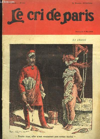 Le Cri de Paris N945 - 19e anne : La Vrit, par Ren REB.