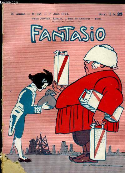 Fantasio, Magazine Gai. N368 - 16me anne : Constantinople, ville anglaise - Paulette Duval, composition de Mario de GOYON - Maurice LONG ...
