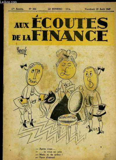 Aux Ecoutes de la Finance N564 - 17e anne : Retour  l'Autarcie ? - Une lite politique internationale ...