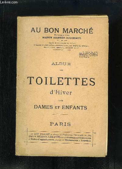 Album des Toilettes d'Hiver pour Dames et Enfants.