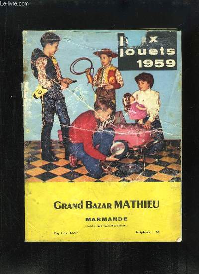 Catalogue de Jeux et Jouets, 1959