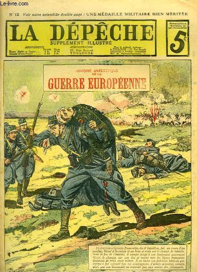 La Dpche, supplment illustr N12 : Une mdaille militaire bien mrite - Le Gnral Foch ...