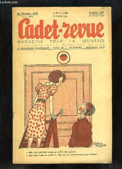 Cadet-Revue N104 - 5me anne : L'Exposition de 1937 et le jeunes -