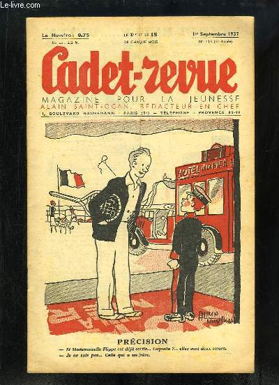 Cadet-Revue N113 - 5me anne : Prcision - Une visite au Palais de la Dcouverte - Roald Amundsen, la vainqueur de l'Antarctique - Un jeune Franais chez les Indiens Lacandons ...