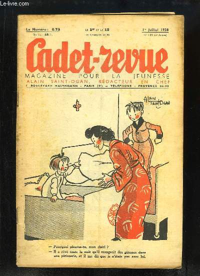 Cadet-Revue N133 - 6me anne : L'hommage de la France aux petites Princesses Anglaises - Ne laissons pas dtruire la Fort Franaise - Le Baiser au Vent - La Grande Muraille de Chine -