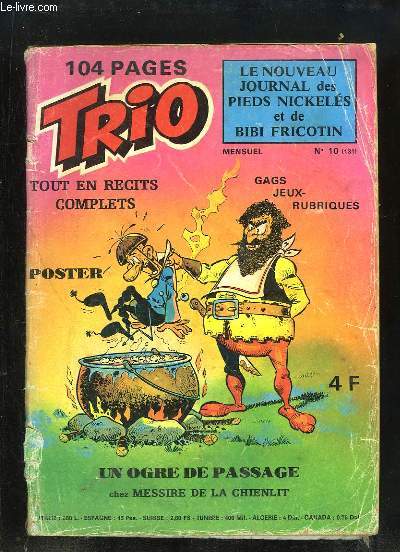 Trio N10 : Un Ogre de passage chez Messire de la Chienlit