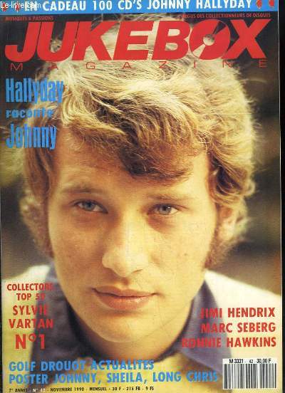 Jukebox Magazine N°42 - 7ème année : Hallyday raconte Johnny - Sylvie Vartan ... - Afbeelding 1 van 1