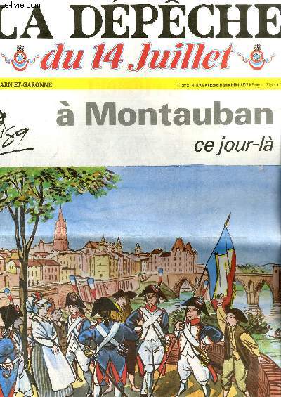 La Dpche du 14 Juillet,  Montauban ce jour-l !