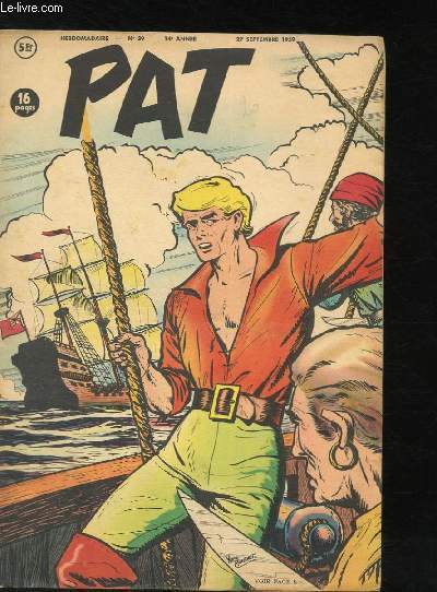 Pat N39 - 13e anne : Cesaro, le Corsaire - Un petit ballon d'or, illustr par GIANNINI - Des Lunettes aux Fuses Solaires -
